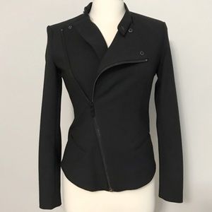 Elizabeth & James Moto Military Zip Jacket